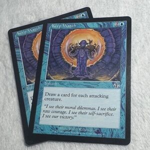 MTG Magic the Gathering Keep Watch x2